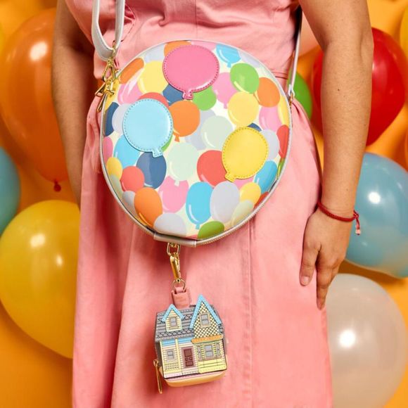 Loungefly Handbags - Loungefly Up Balloon House Figural Crossbody Bag With Coin Purse